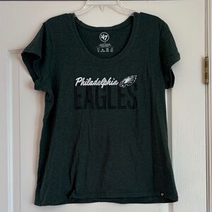 47 Women's Dark Green Philadelphia Eagles Tee